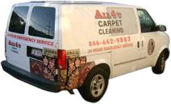 Carpet cleaning Daly City van